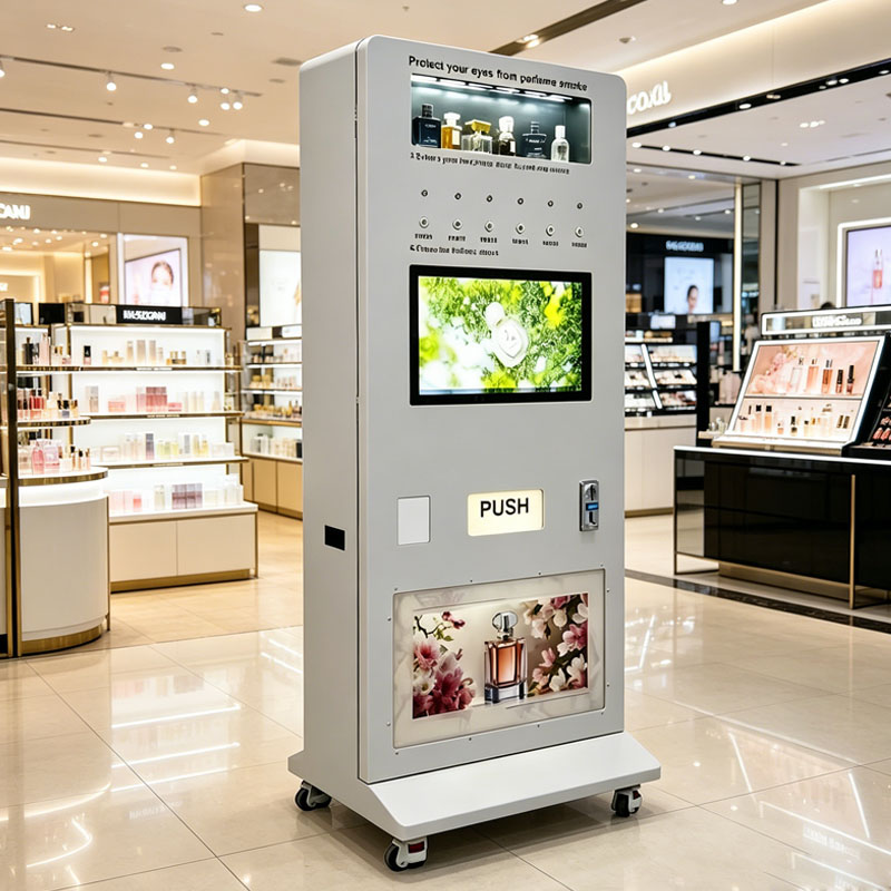 Perfume Fragrance Sale - Parfumspuitautomaten, contactloze geurverkoopkiosk voor samples en