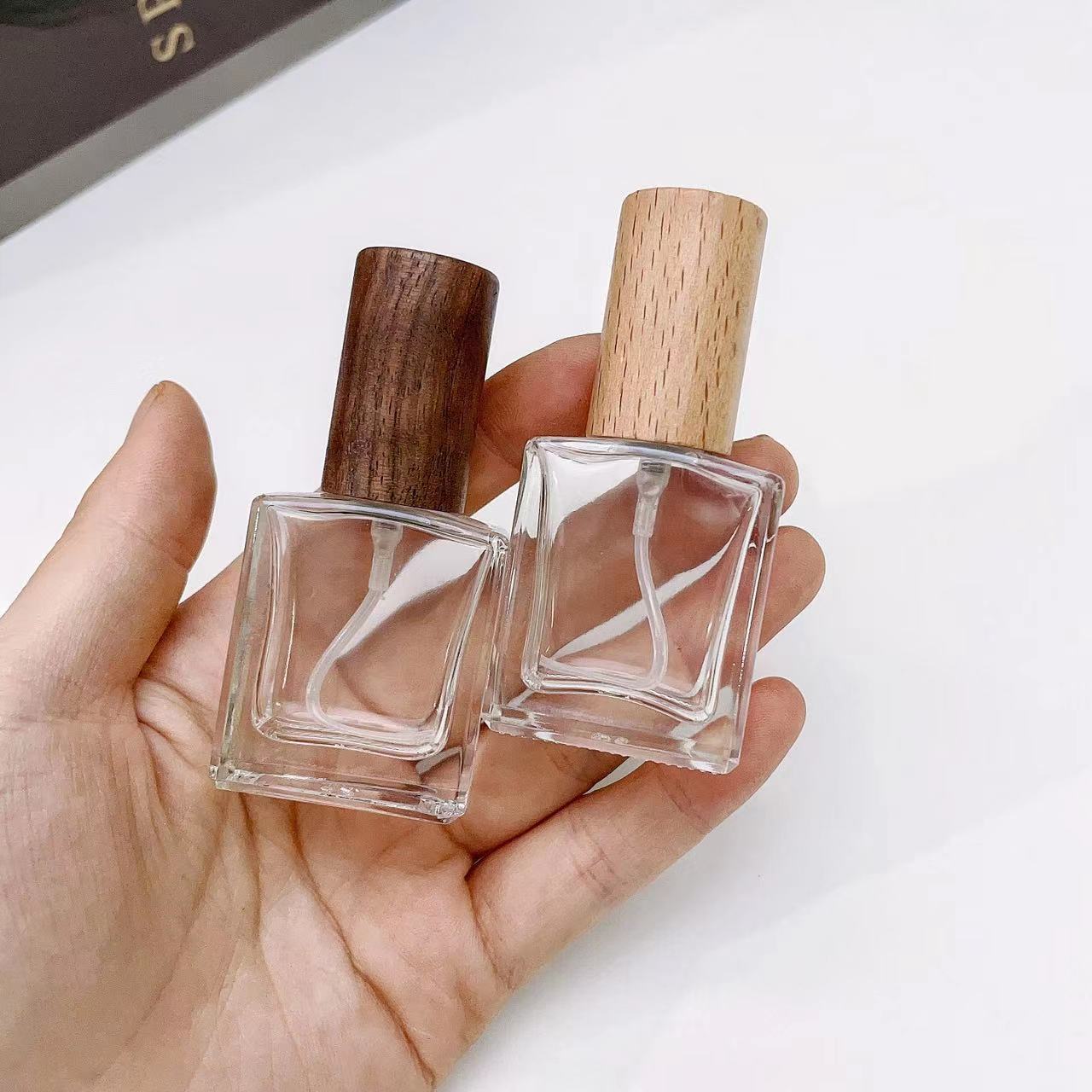 Perfume Fragrance House - 10Ml Transparante Dikke Glazen Parfumspuitfles Met