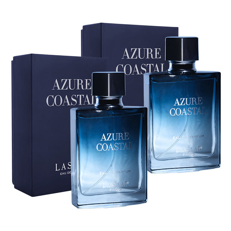 Perfume Fragrance Bottle - LASTAR Herenparfum, Twee Flessen Totaal 100ml/3.38fl.oz,