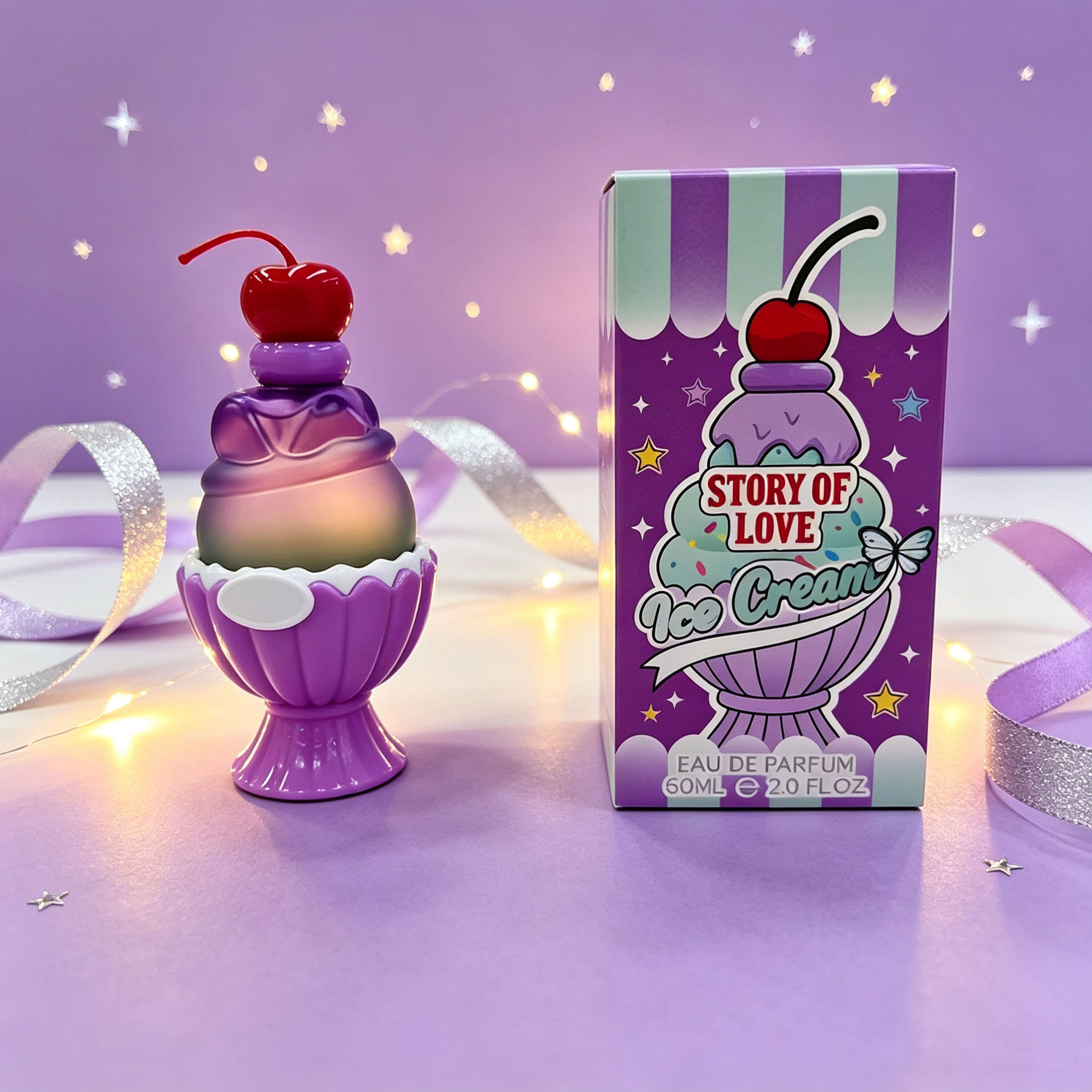 Schattig ijsvormig Eau De Parf - Perfume Fragrance Bottle recensie en prijs