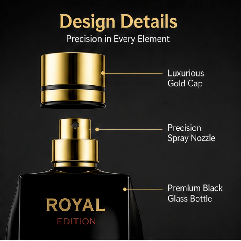 Bestverkochte mannenparfum Roy - Perfume Fragrance Bottle recensie en prijs