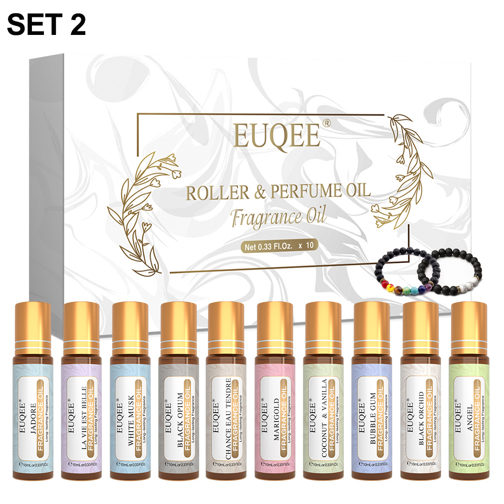 EUQEE 10PCS Geuroliën Set voor - Musk White Oil recensie en prijs