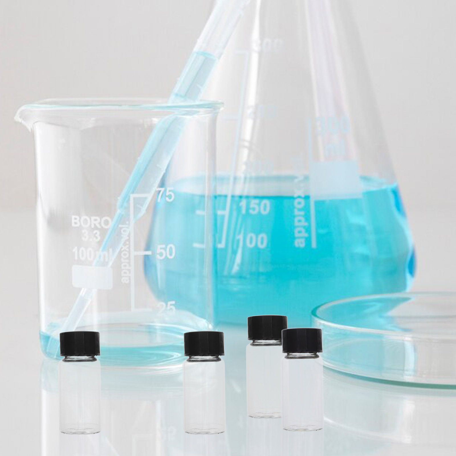 100 stuks 10ml transparante gl - Perfume Fragrance Lab recensie en prijs