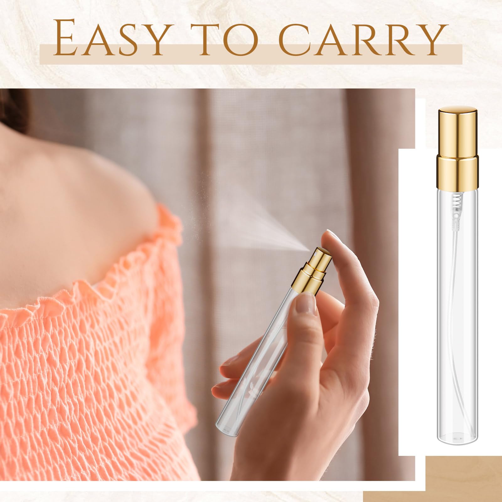 60 stuks mini transparante par - Fragrance Atomizer Pump recensie en prijs