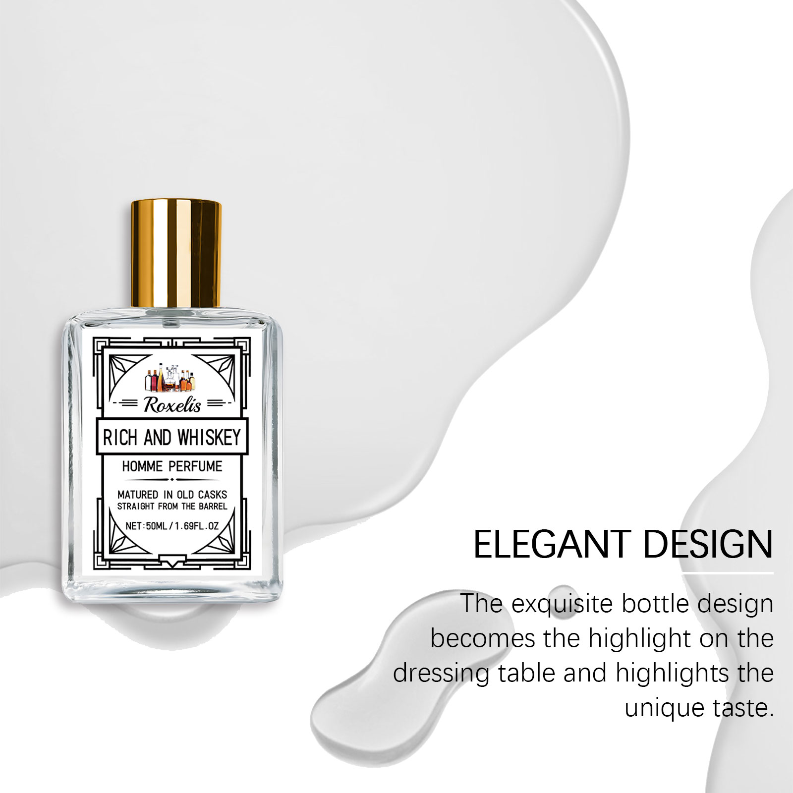 Roxelis 50ml Charm Whisky Here - Perfume Fragrance Perfume recensie en prijs