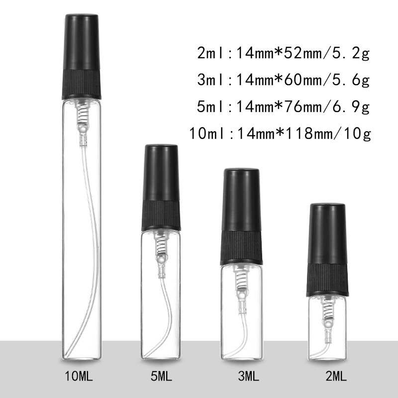 5 Stks/pak 2Ml 3Ml 5Ml 10Ml Zw - Fragrance Atomizer Pump recensie en prijs