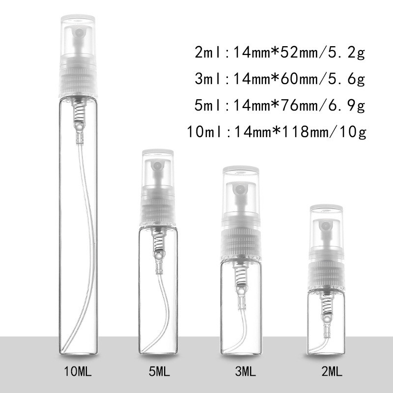 5 Stks/pak 2Ml 3Ml 5Ml 10Ml Zw - Fragrance Atomizer Pump recensie en prijs