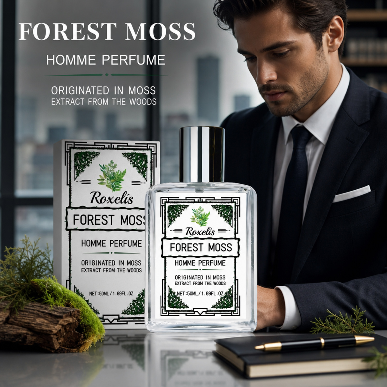 Bos- en whiskygeurende parfum  - Perfume Fragrance Perfume recensie en prijs